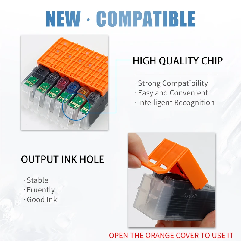 Картридж чернильный 10PK 450XL 451XL совместим с Canon PGI450 CLI451 для PIXMA MG5440 MG5540 MG5640 MG6340 MG6440