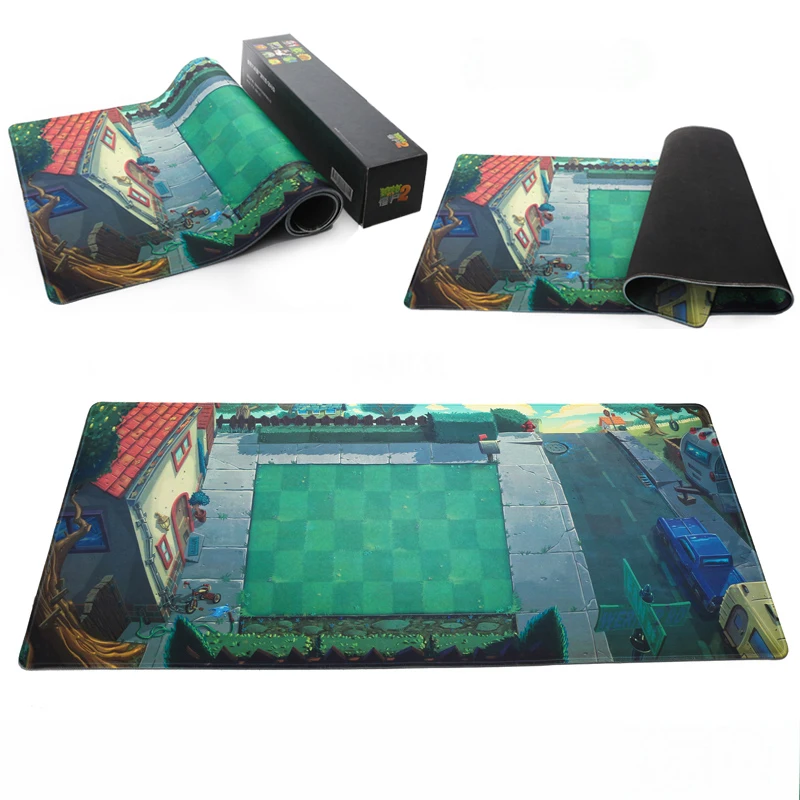 2020 Новые Растения против игрушки зомби Боевая фигура коврик для мыши Забавный