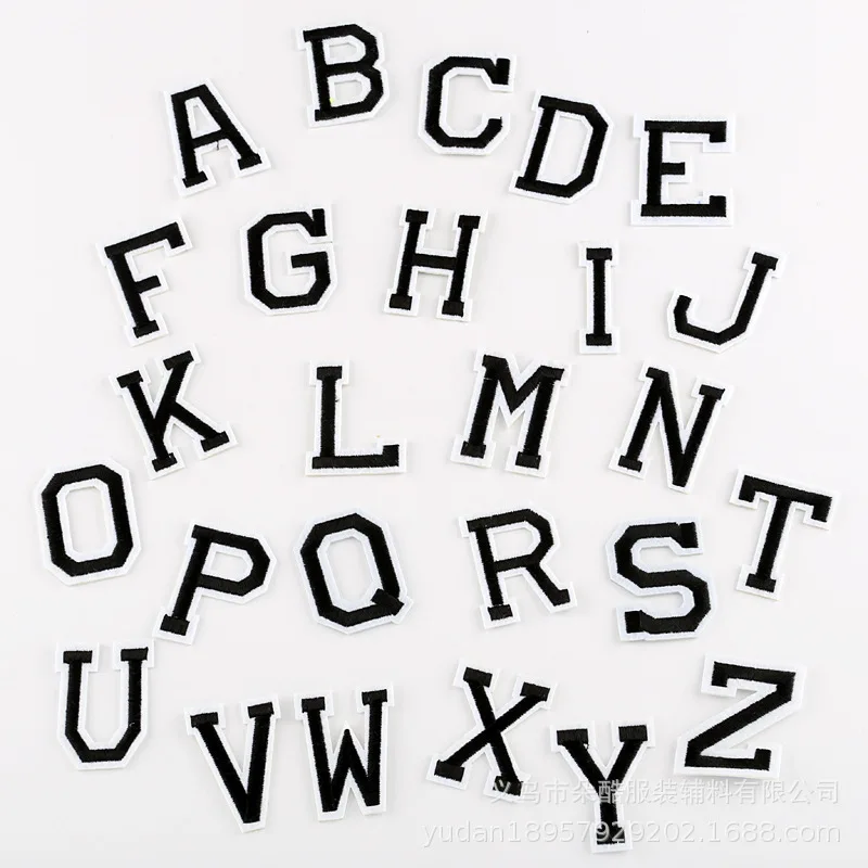 26 шт./партия Детские нашивки с буквами английского алфавита | Дом и сад