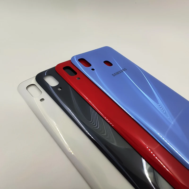 Samsung Galaxy A30 2019 задняя крышка батарейный чехол дверь Корпус Крышка Замена для samsung a
