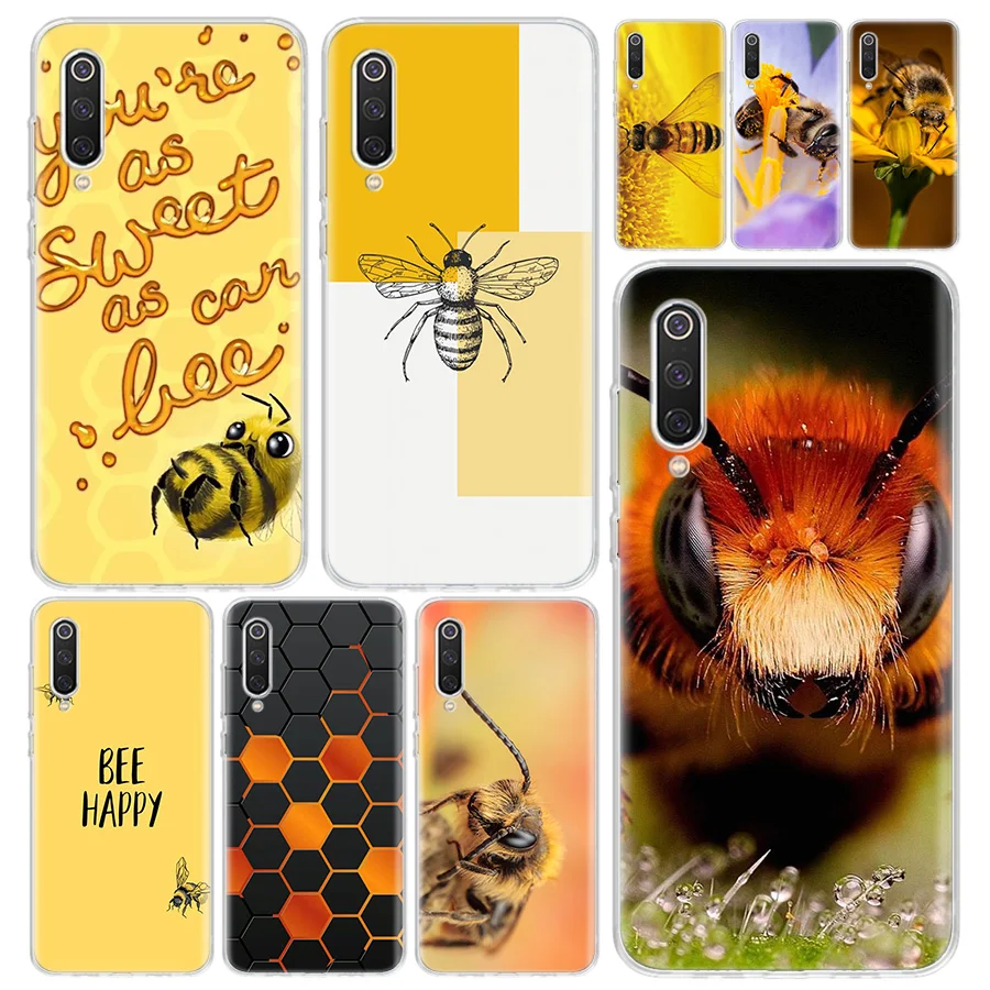 Золотой Honeycomb медоносной пчелы чехол для телефона Xiaomi Redmi Note 9S 8 8T 9 7 7A 6 6A 5 5A 4X S2 K20 K30