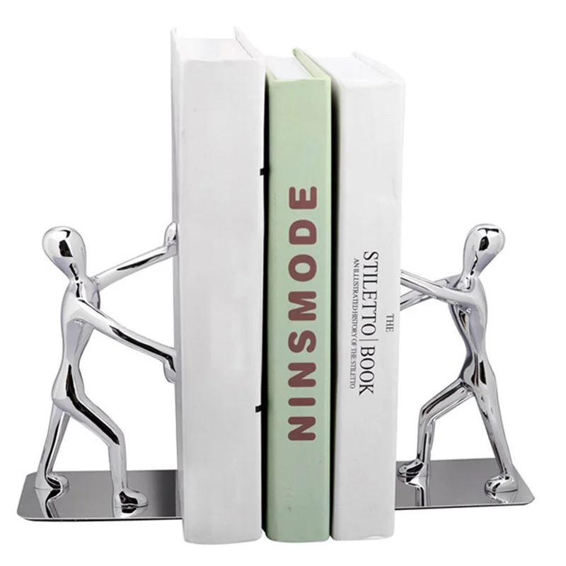 1 пара из нержавеющей стали Kung Fu Детские зажимы для книг Европейский книжный