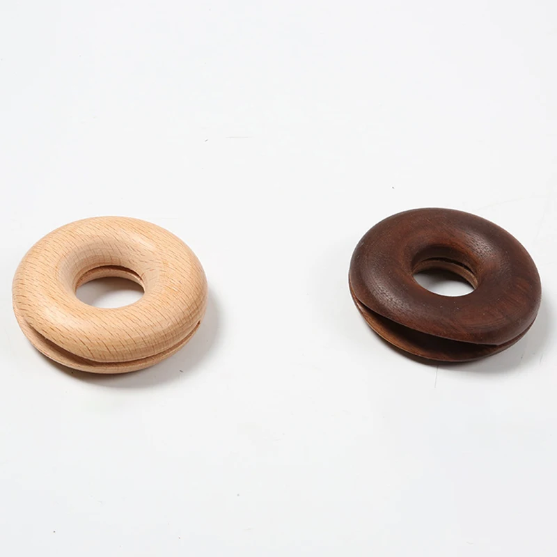 

Food Sealing Clip Wooden Donut Style Sealing Clip Storage Tool Environmental Protection Unpainted Kitchen Snack Sealing Clip