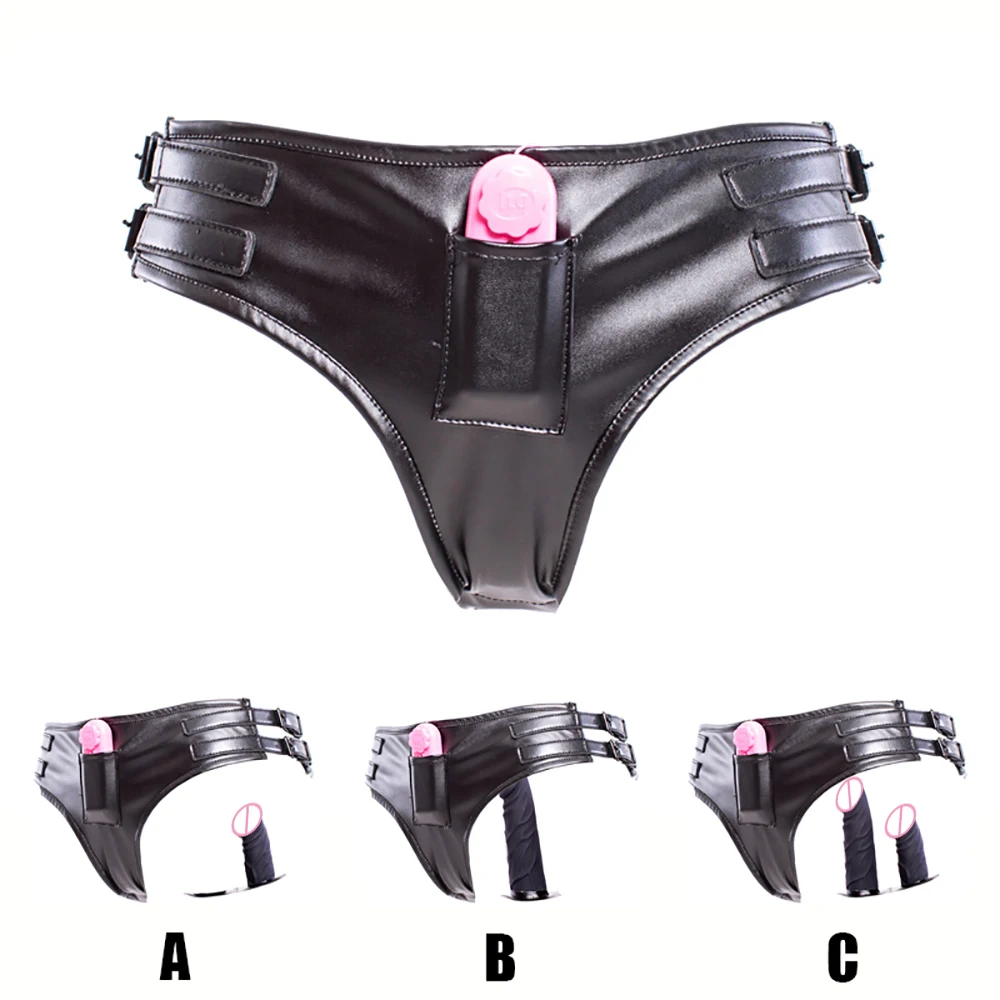 

Panties Invisible Penis Leather Pants Men And Women Self Use Masturbation Vaginal Plug Anal Plug Tool Adult Sex Toy For Couples