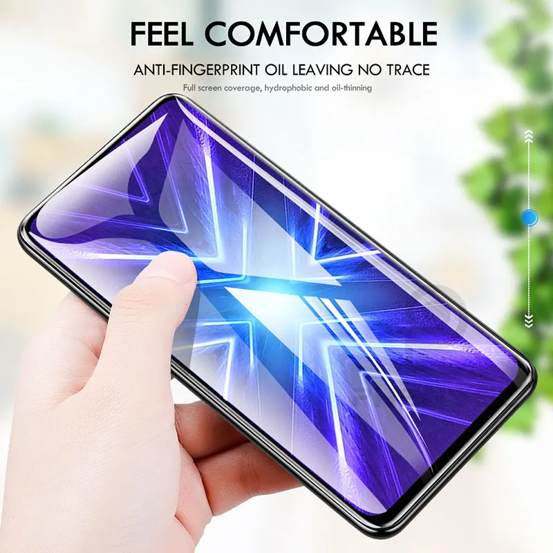 5D противоударное стекло для huawei honor 9x Премиум полное покрытие экрана протектор honor 9x Олеофобное закаленное стекло