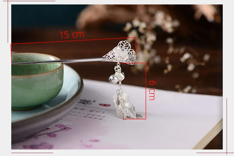 Заколки для волос Kanzashi Bell кисточка Шпилька, которая сотрясается при ходьбе в древнем стиле Hanfu шпилька китайский стиль головной убор Hanfu аксессуары для косплея