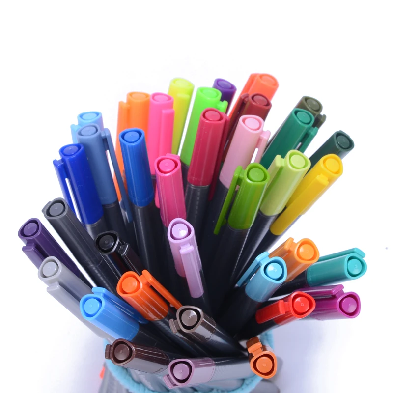 Staedtler 334 42 Triplus Fineliner авторучки 0 3 мм маркер с металлическим плакированным