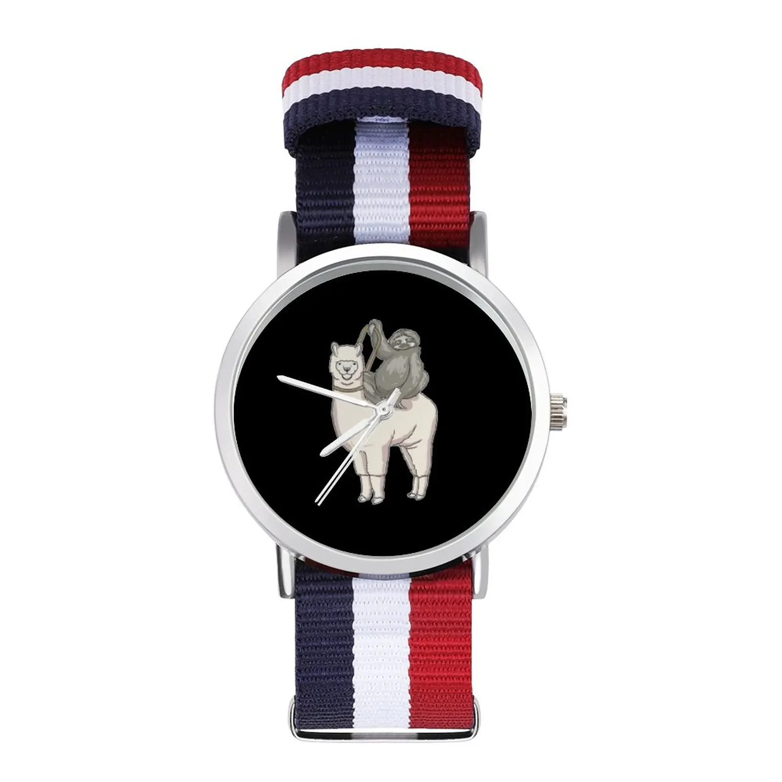 

Кварцевые часы с ламой, весенние наручные часы для девушек, милые наручные часы высокого класса