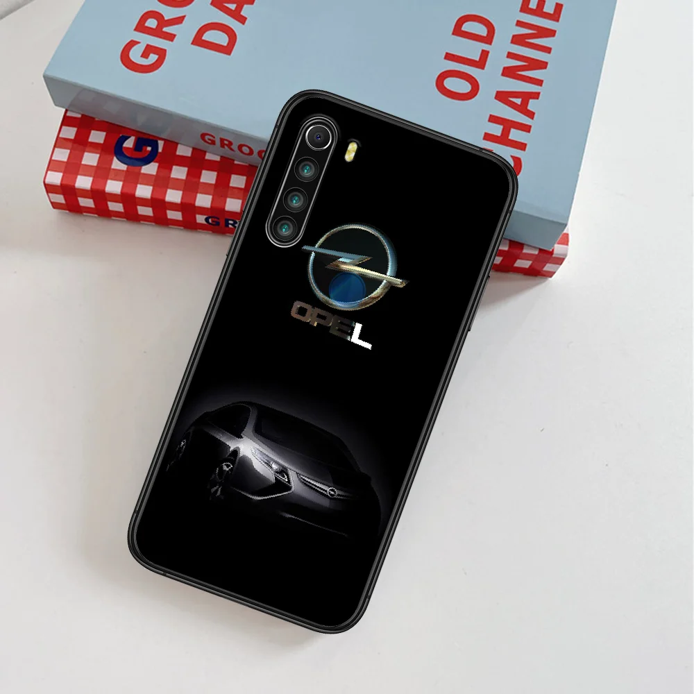 

Opel Sport Car Logo Phone Case For Xiaomi Redmi Note 7 8 8T 9 9S 4X 7 7A 9A K30 Pro Ultra black Hoesjes Soft Shell Tpu Etui