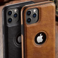 for iphone 11 11 pro 12 pro max case luxury vintage pu leather back thin case cover for iphone xs max xr x 8 7 6 6s plus case