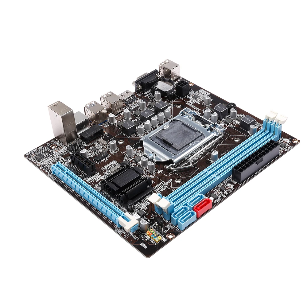 VEINEDA B75 Motherboard LGA 1155 Dual channel 16G DDR3 Memory USB 3.0 Computer Mainboard for Inter LGA1155 I3 I5 I7 Xeon | Компьютеры и
