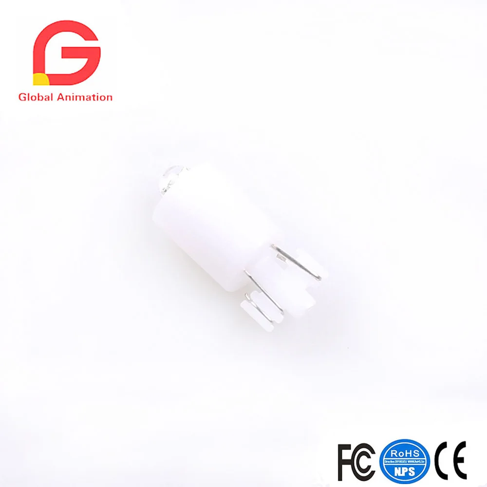 6 шт./лот 5 в 60 мм светодиодная подсветка аркадная кнопка со светодиодной лампой и