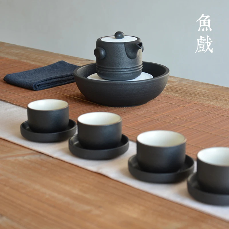 Грубая гончарная печь ручной работы Ретро винтажный старинный домашний японский