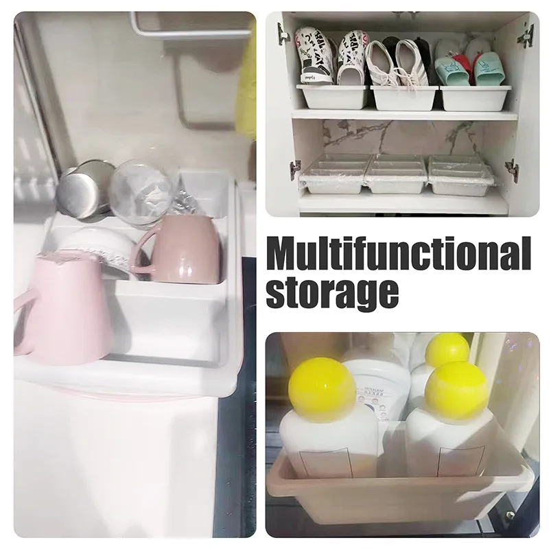 

Multifunction Shoe Rack Durable Shoe Storage Box Household Sundries Organizer Modern Vertical Shoes Slippers Storage Racks