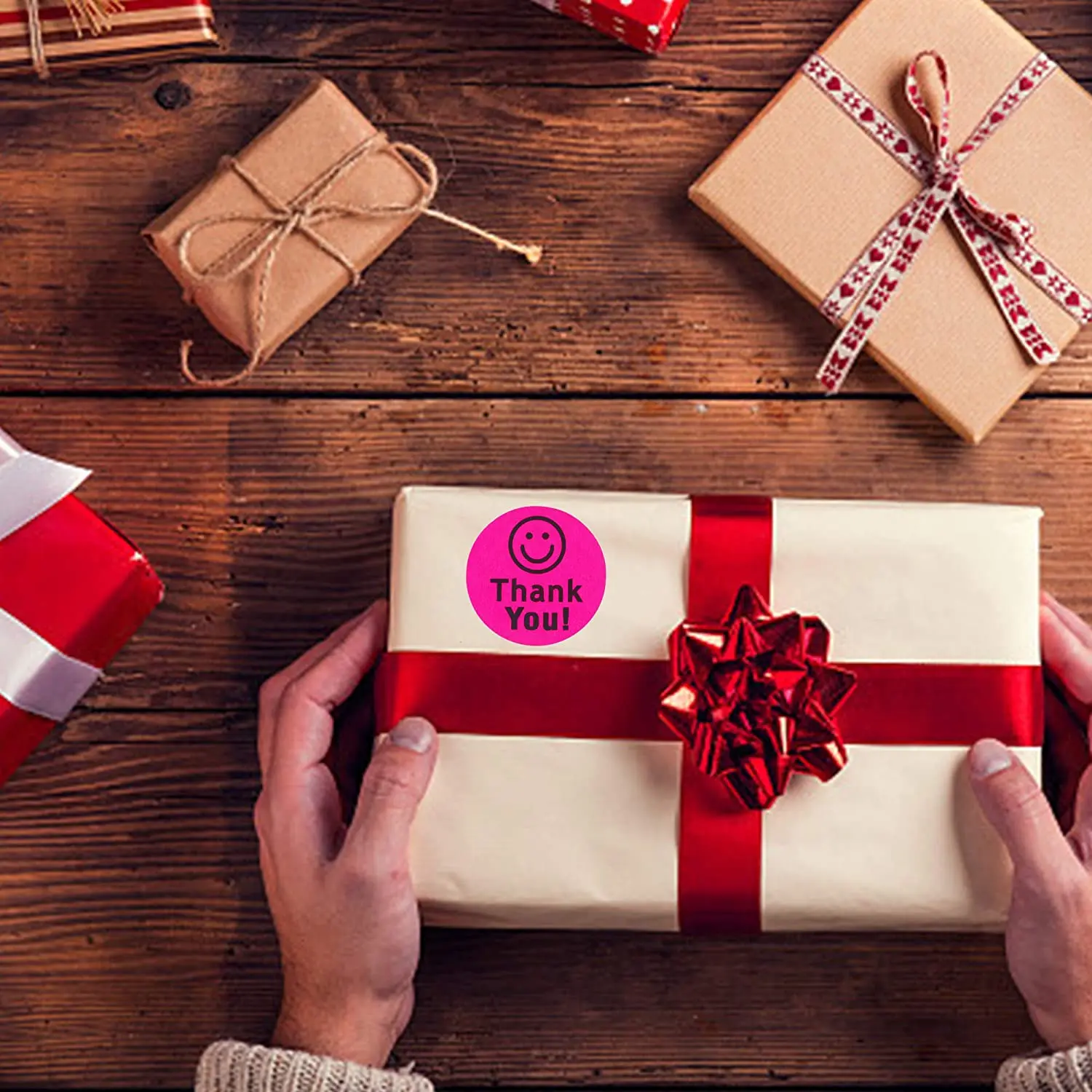 2500 шт. наклейки на лицо со смайликом s счастливое наклейка в рулоне круглые точки