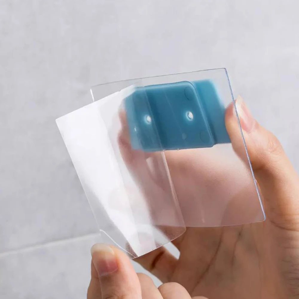 

3pcs Air Conditioner Storage Case 3 Size Holder Stand Container For Bathroom Kitchen Bedroom Wall Mounted Organizer