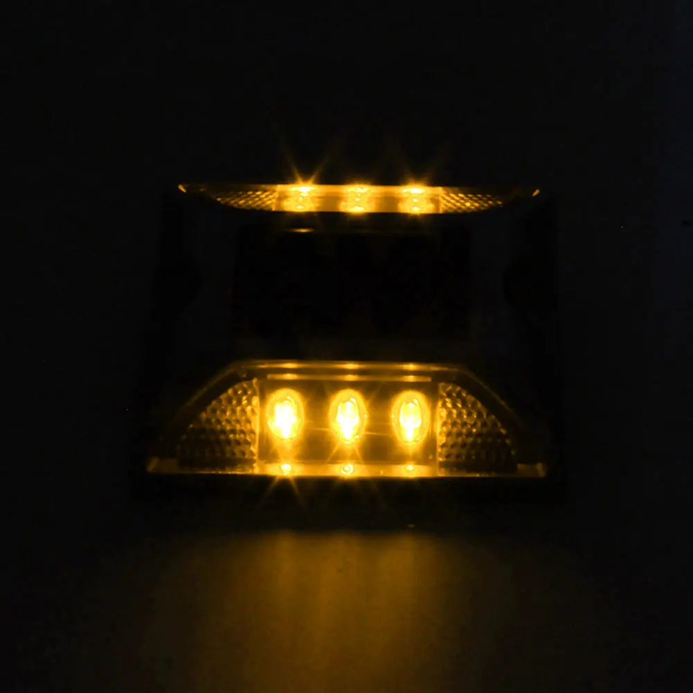 Дорожный Предупреждение ющий садовый светильник с солнечной энергией дорожный