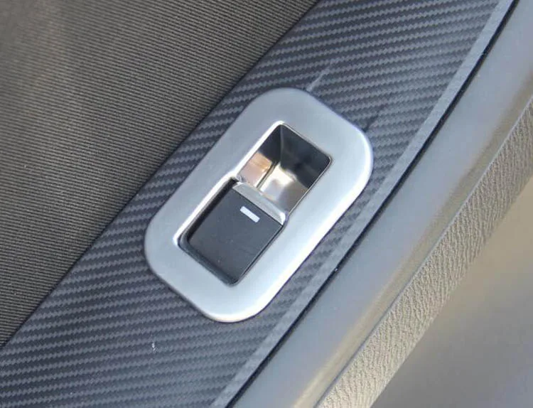 Интерьер хром WINDOWN переключатель Крышка панель отделка Литье тире Внутренняя