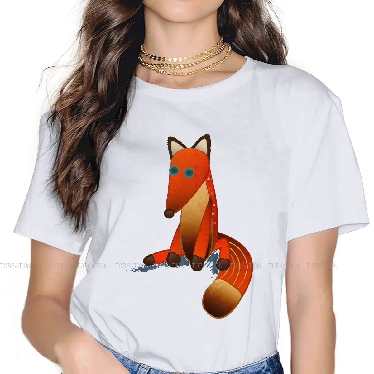 

Волшебная футболка в стиле хип-хоп с принцом, лисой, розой, астрономический стиль, 5XL, женская футболка, специальная подарочная одежда