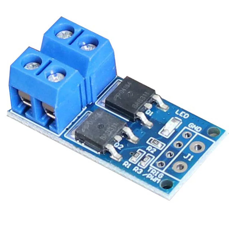 DC 5-36V 15A 400W двойной мощный MOS транзистор модуль FET 0-20KHz ШИМ электронный