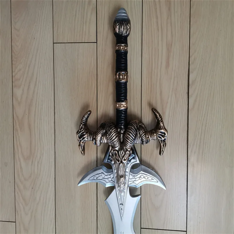 Косплей World of Warcraft Frostmourne меч овчины реквизит оружие овечья голова ролевые игры