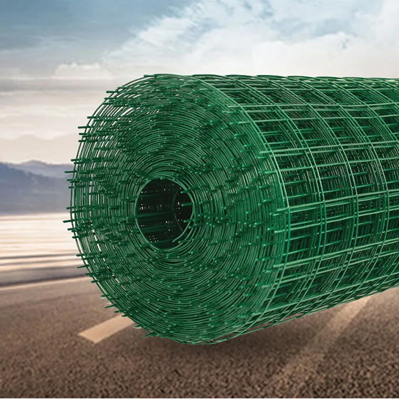 Оцинкованная сетка с маленьким отверстием сварная панель ПВХ покрытием для сада