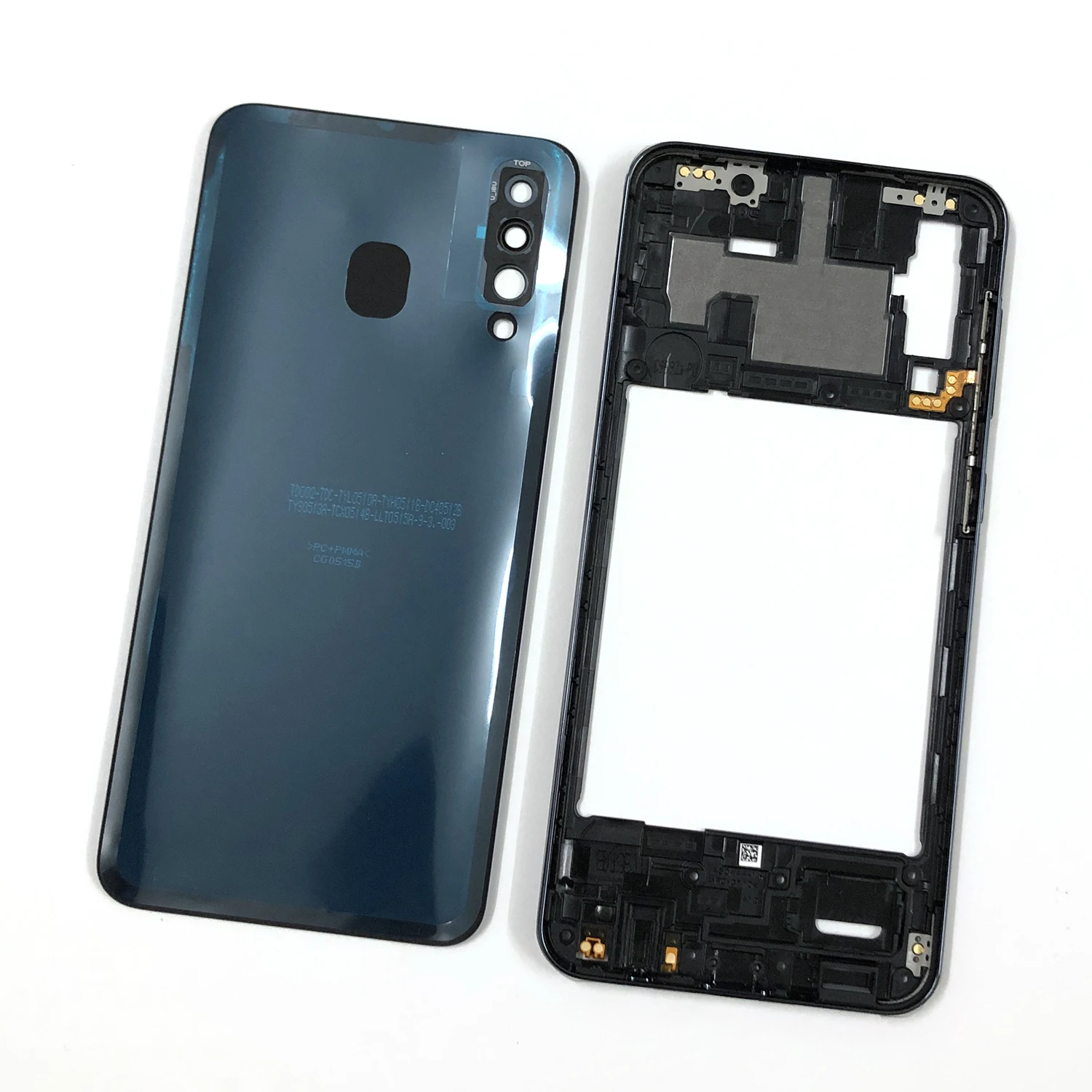 Для Samsung Galaxy A50 2019 A505 A505F A505DS корпус телефона средняя рамка крышка батареи задняя