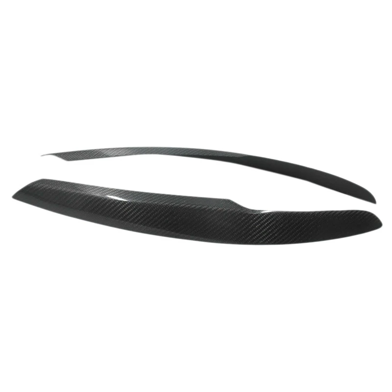 for Polo 2011-2018 Carbon Fiber Headlights Eyebrow Eyelid Trim Cover Sticker Refitting Car Styling | Автомобили и мотоциклы