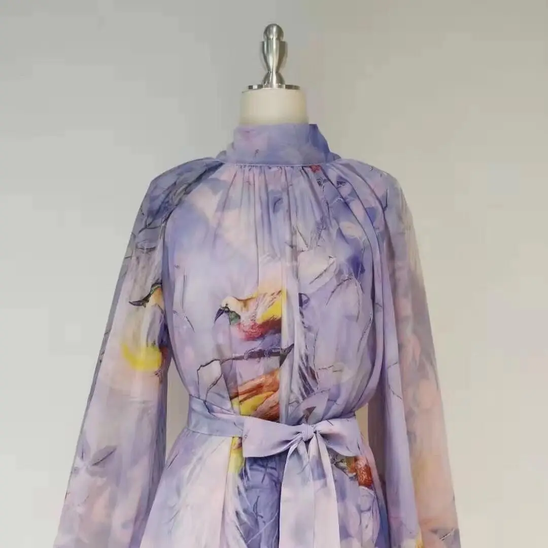 

Top Quality Vintage Dress Elegant Fashion Holiday Dresses Print New SexY Summer Dresses