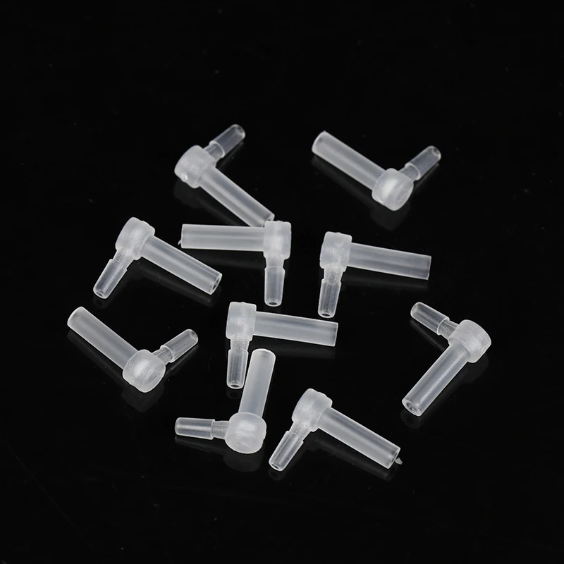

10PCS CISS Tube Elbow L Elbow Tube Bend Pipeline Elbow For HP Canon Accessories