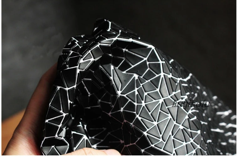 Трехмерная текстура моделирующая креативная ткань модный геометрический