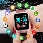 Смарт-часы мужскиеженские, водонепроницаемые, с фитнес-трекером, для Android и iOS, 2021