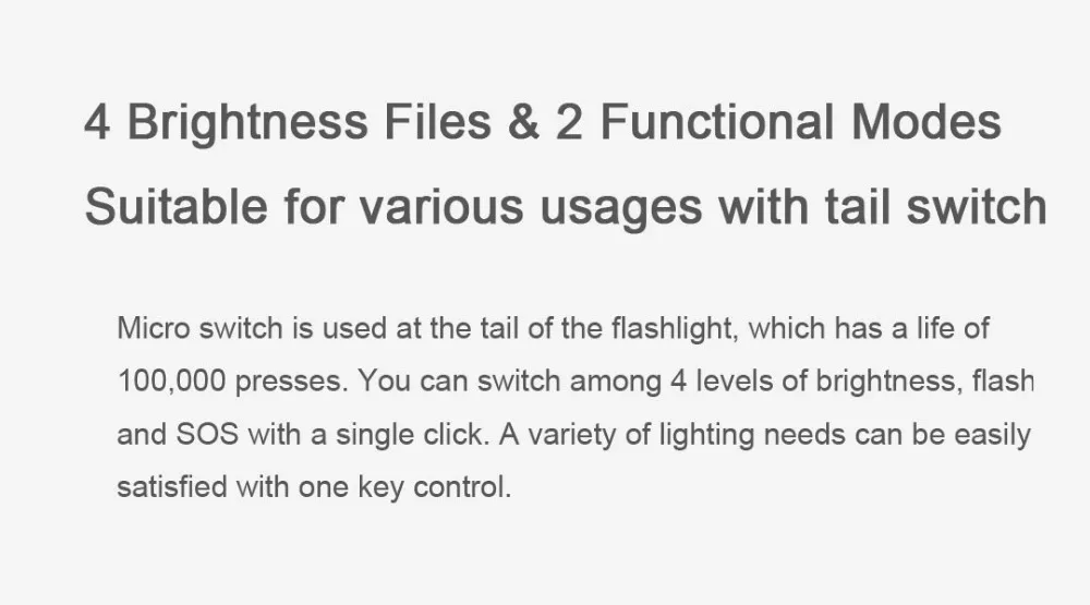 [Горячий] Xiaomi BEEbest Flash светильник 1000LM 5 моделей Масштабируемые многофункциональные Яркость Портативный EDC с магнитным габаритный задний фонарь для мотоцикла