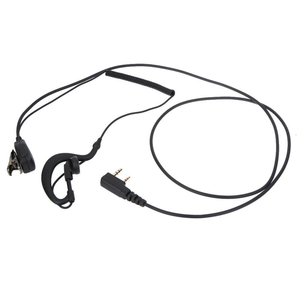 2-контактный флуоресцентный микрофон для BAOFENG UV5R KENWOOD KPG29D KPG48D KPG55D | Электроника