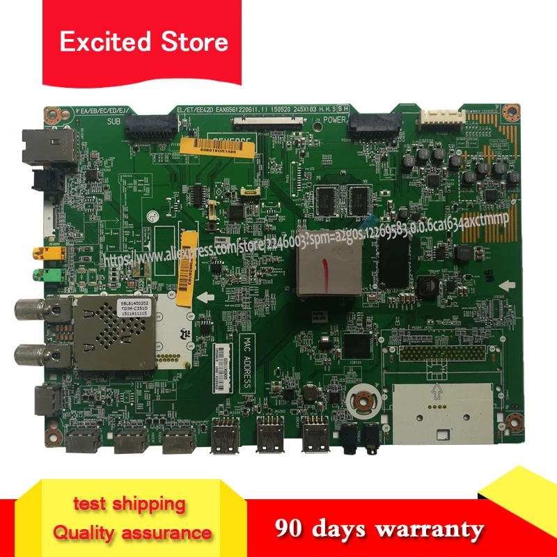 Для LG 55EG9300 CA основная плата EAX65612206 (1 1) рабочий LC550CUD экран|Платы для мобильных