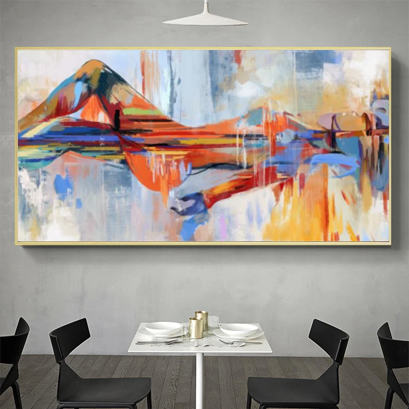 

Larger Lord Buddha Abstract Oil Painting Buddha Canvas Religious Poster And Prints Wall Art Home Decor Pictures For Living Room