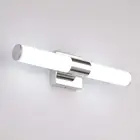 Светодиодная настенная лампа, современный светильник белого и теплого света для ванной, зеркала, ванной комнаты, коридора, домашние светильники для туалетного столика, ванной