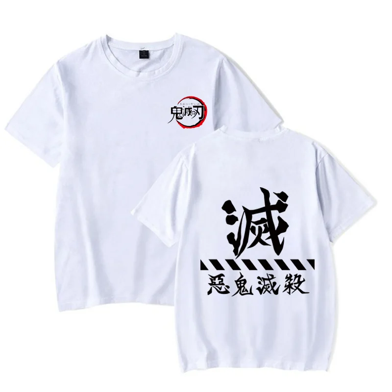 

Demon Slayer Tshirt Summer Printing Style Clothes Unisex Loose