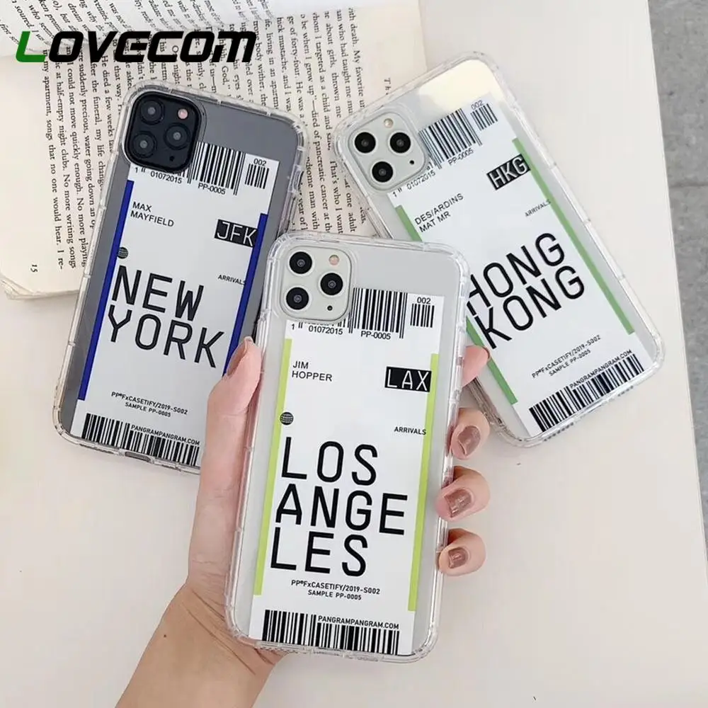 Ударопрочный чехол для iPhone 11 Pro Max XR XS 7 8 Plus прозрачный мягкий ТПУ на заднюю панель