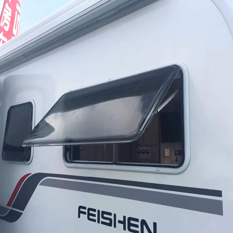RV Caravan Aluminum Alloy Insulation Round Corner Window with Acrylic Glass travel trailer Motorhome van Camper Accessories