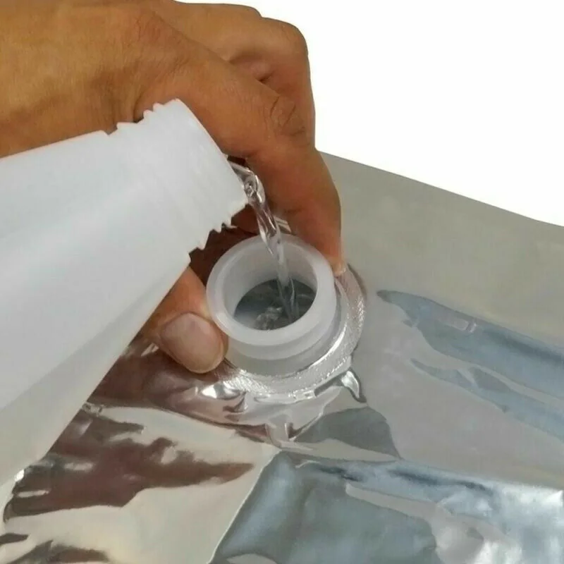 10 шт. сумка из алюминиевой фольги с бабочкой для наполнения еды воды пива жидкого