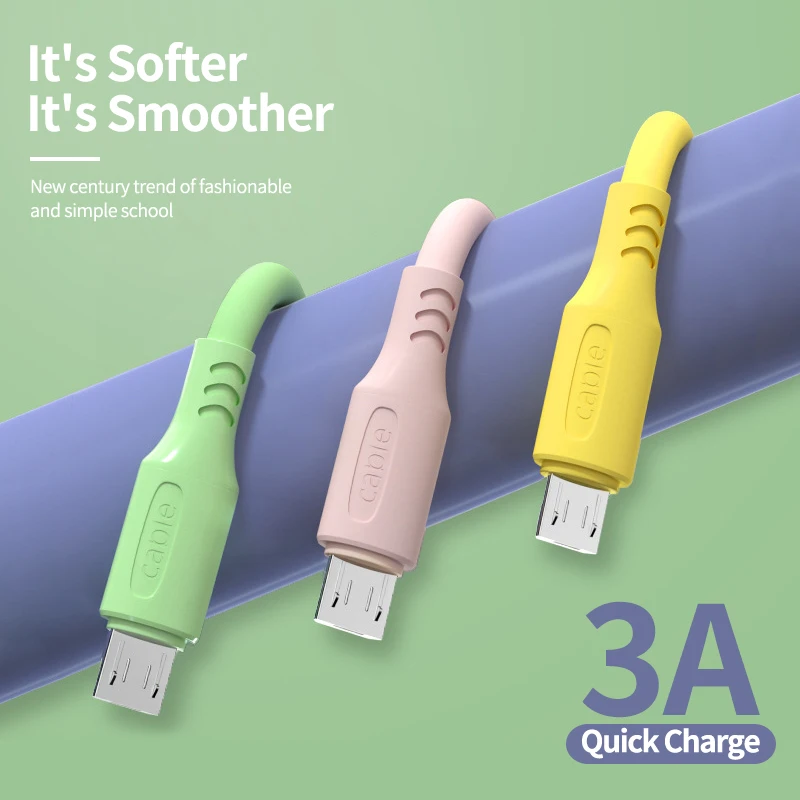 Кабель micro usb 0 25/1 2/1 8 м кабель для быстрой зарядки телефонов Android|Кабели мобильных