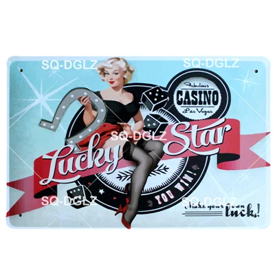 [SQ-DGLZ] LAS VEGAS металлический знак бар Настенный декор оловянный знак винтажный Бар Паб Настенный декор живопись покер таблички Боулинг Арт плакат
