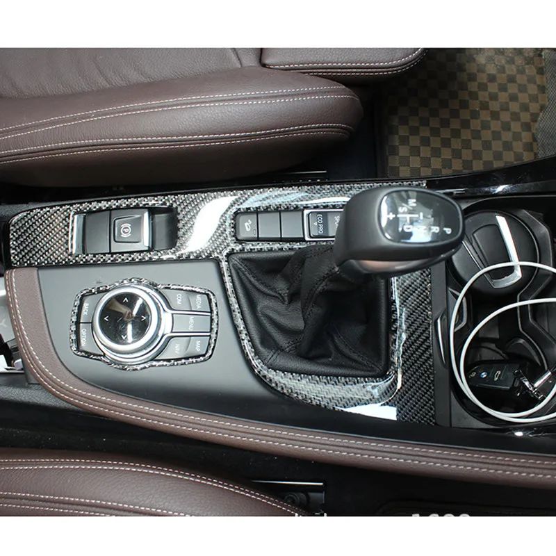 

Fits for Applicable models: FITS for bmw X1 F48 2016-18 Car accessories carbon fiber Car interior protection gear car sticker 3D