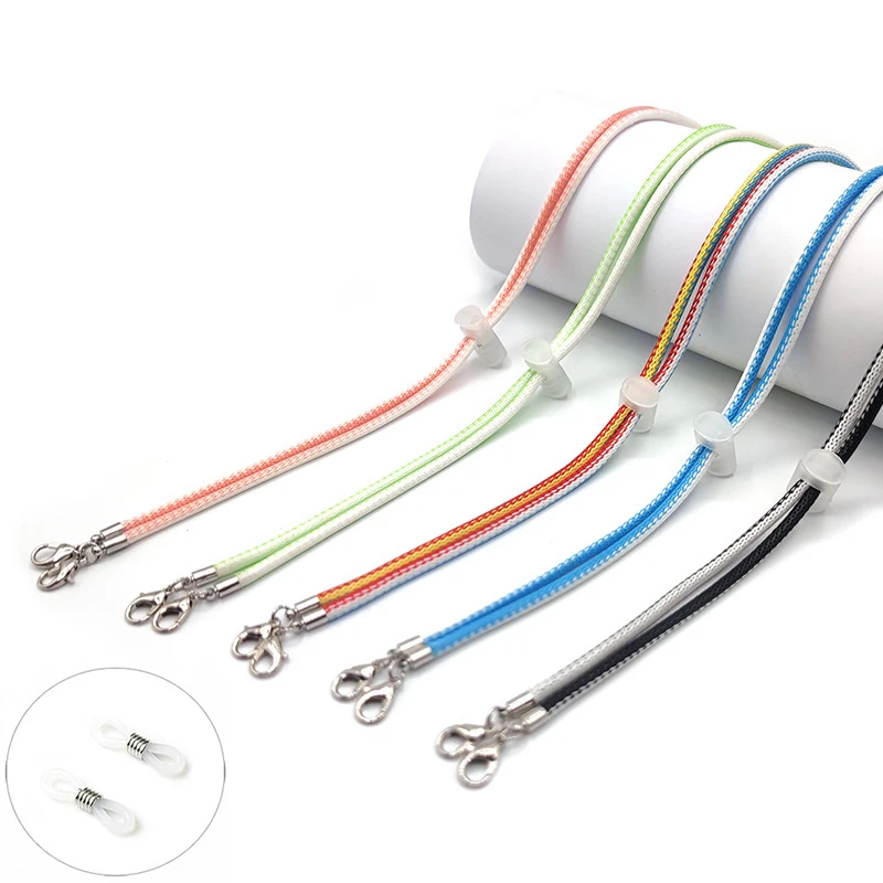 Новый модный тканевый держатель для солнцезащитных очков 2 шт. цветной