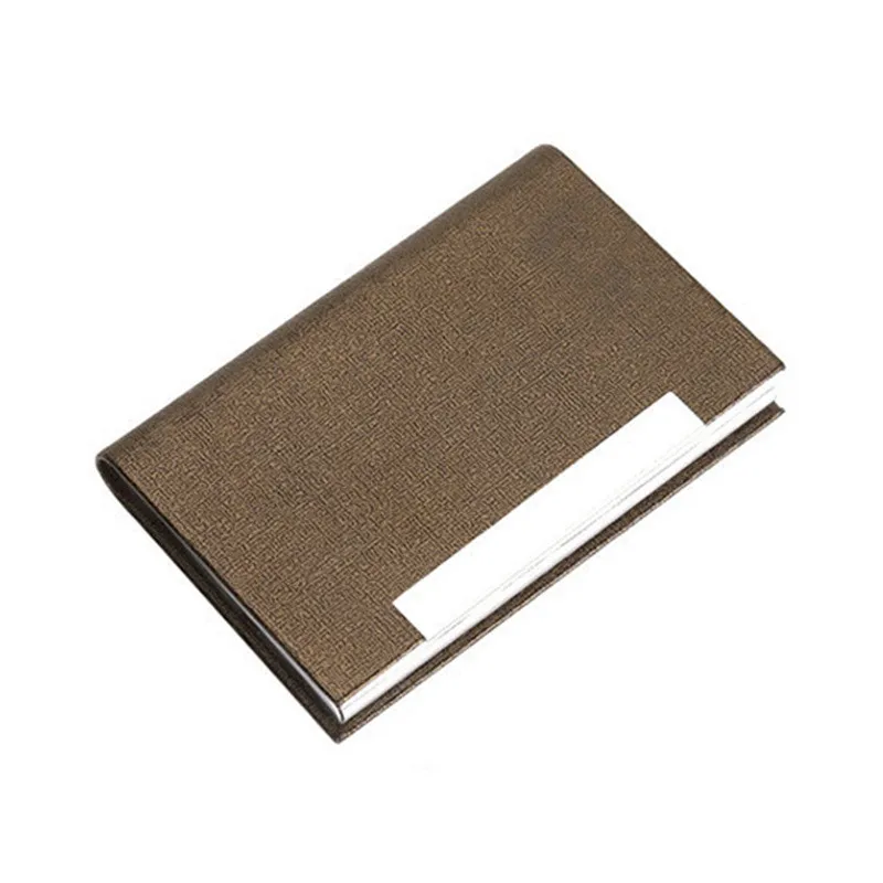 Новинка 2020 мужской держатель для карт женская большая емкость банк кредитное имя