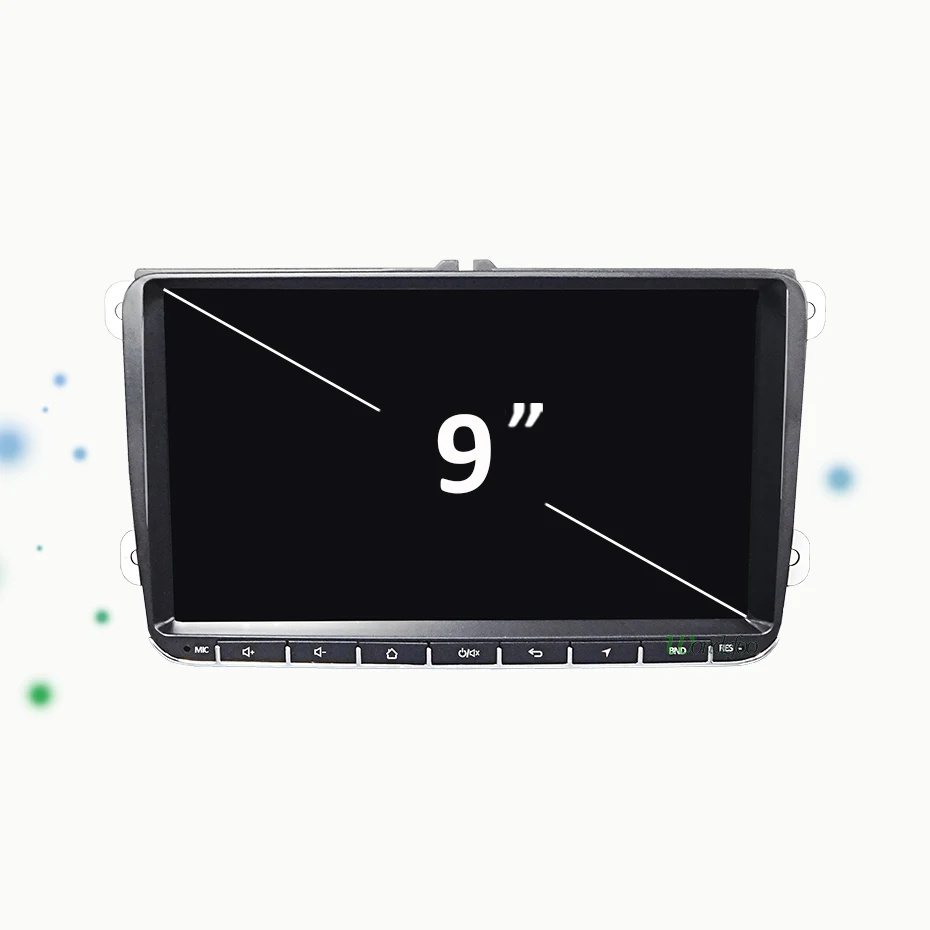 DSP Android 9,0 2G16G Автомобильный gps радио для VW PASSAT B6 B7 V7 Golf 5 6 Tiguan Bora Fabia быстрая для сиденья Leon Altea Toledo без dvd-плеера