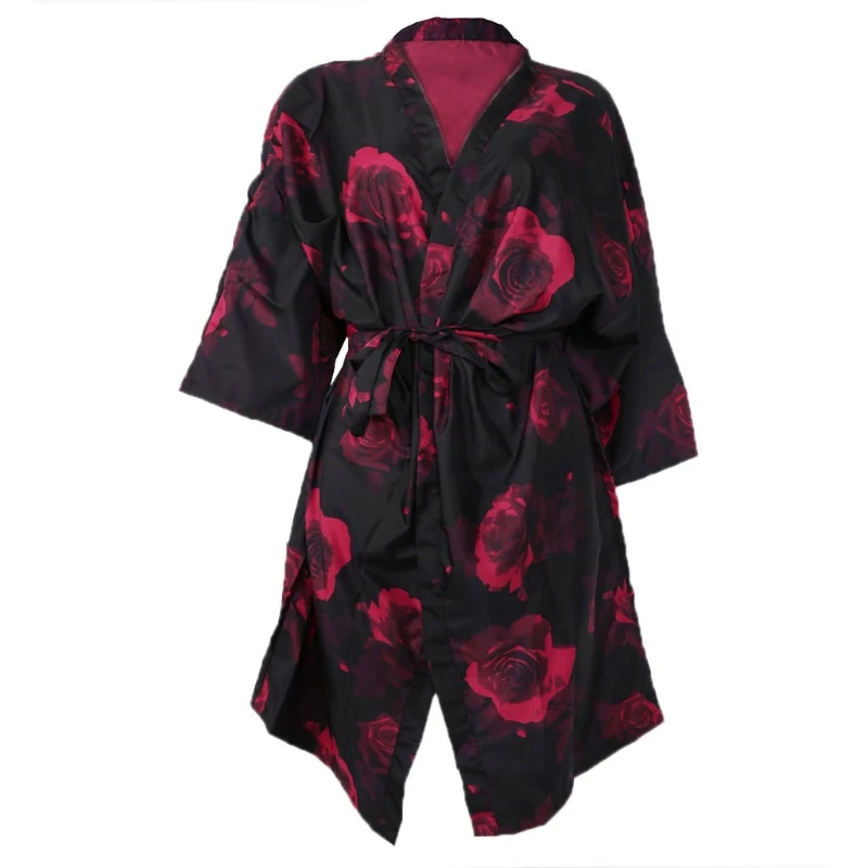 

Fashion Barber Gown Cape Robe Haircut Salon Print Apron Waterproof Anti-static
