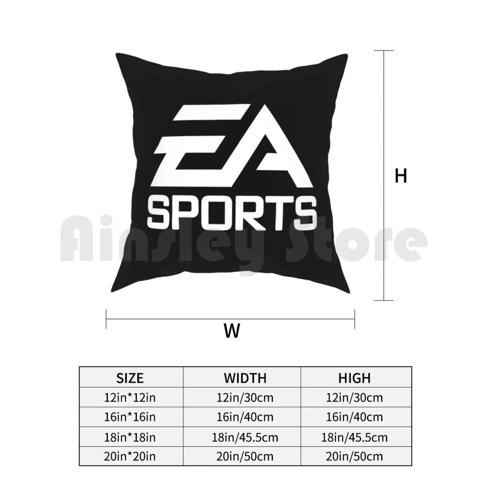 Untitled Pillow Case Printed Home Soft Throw Ea Sports Stuff | Дом и сад