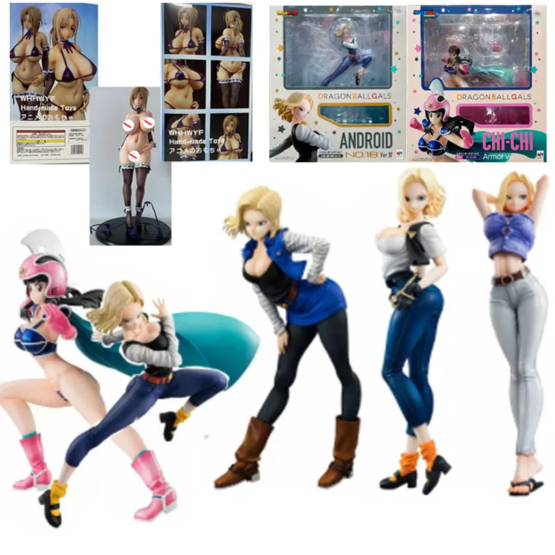 Gals Chi-Chi Armor Android фигурка лазури 18 сексуальная девушка экшн-фигурка Коллекционная